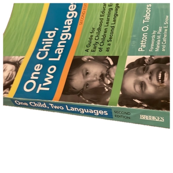 One Child, Two Languages (2nd e.d.)  by Patton O. Tabors (Book & CD 💿) - Picture 4 of 11